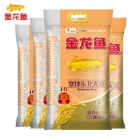 金龍魚寒地東北大米5kg東北大米 家用10斤米 團(tuán)購批發(fā) 支持議價